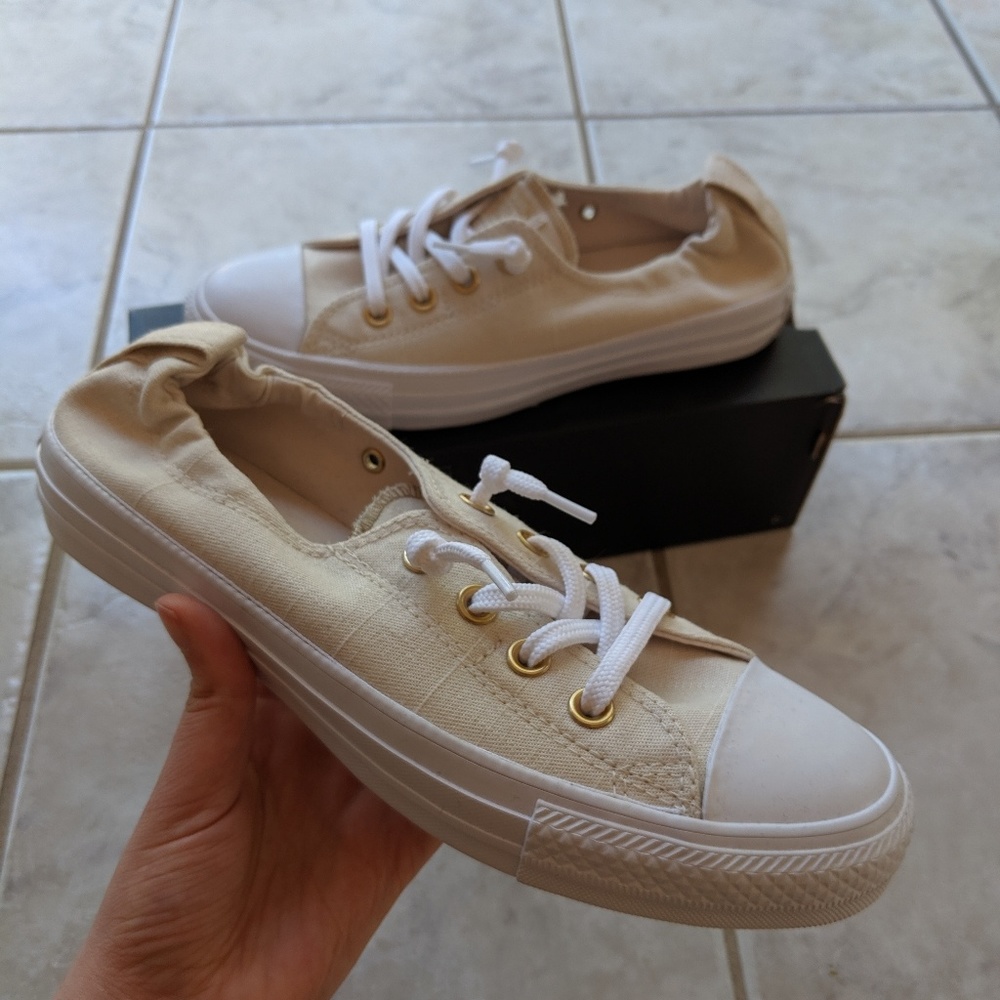 White Converse Sneakers